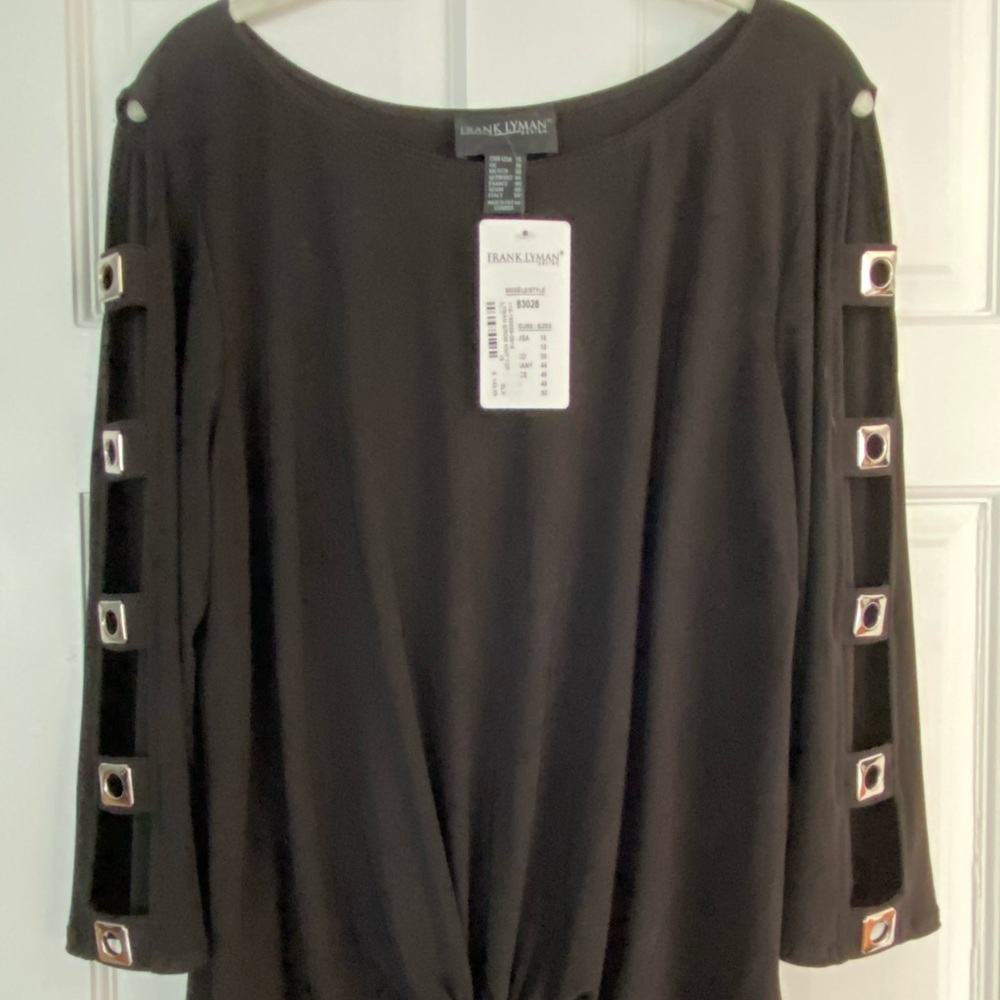 NWT Plus Size Frank Lyman Knit Top